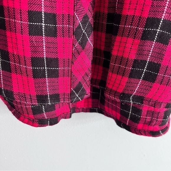 Rails Hunter Check Plaid Super Soft Button Up Red & Black Shirt S - Picture 9 of 13